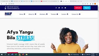 How to check and change your nhif facility contribution status and number [upl. by Levon]