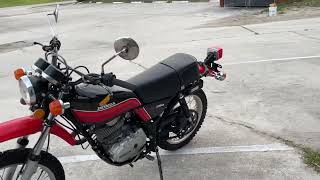 1978 Honda XL 350 walk around and start up video [upl. by Lem]