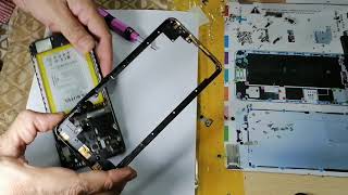 Oukitel C18 Pro lcd screen replacementhow to change lcd of okitel c18 pro PART 1 [upl. by Tabib]