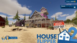 House Flipper 2  Ep05 The Driftwood House [upl. by Oberg]