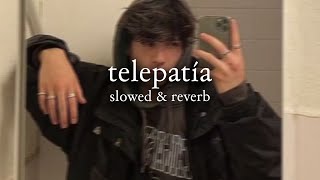 kali uchis  telepatía slowed amp reverb  lyrics [upl. by Nele326]