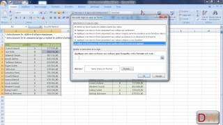 Excel 2007 Mise En Forme Conditionnelle avec les fonctions Max et Min [upl. by Hassett]