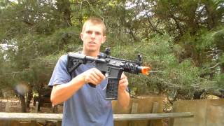 GampG Armament Fire Hawk CQB M4 Airsoft Review [upl. by Knighton]