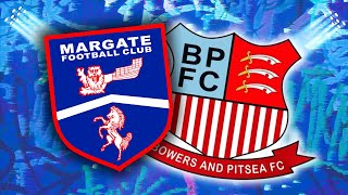 HIGHLIGHTS  LEAGUE  Margate FC v Bowers amp Pitsea FC  24th January 2023 [upl. by Llevart]