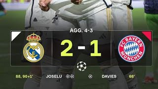 Real Madrid 21 Bayern Munich❗ Highlight And Goals [upl. by Riana]