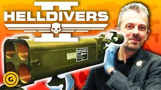 Firearms Expert Reacts to Helldivers 2 PART 4 [upl. by Revolc]