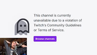 how to instantly get banned on twitch [upl. by Smitty105]