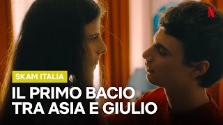 ASIA e GIULIO si BACIANO per la PRIMA VOLTA in SKAM ITALIA 6  Netflix Italia [upl. by Llevron]