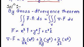 Gauss Divergence theorem Part 1 [upl. by Llyrad361]