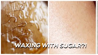 HOW TO ACTUALLY APPLY SUGAR WAX LIKE A PRO  Everything You Need to Know About Sugaring 101 [upl. by Blumenfeld]