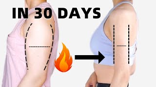 Slim Arms in 30 DAYs  8 Min Beginner Friendly Standing Workout  No Equipment [upl. by Acnairb]