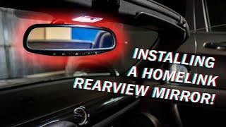 Installing a HomeLink Auto Dimming Mirror into My NC Miata [upl. by Jannel]