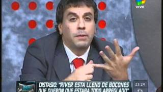 River se fue a la B  Primeras palabras de Distasio en el programa de Fantino SDF  Show del futbol [upl. by Aicilegna]