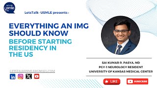 EVERYTHING TO KNOW BEFORE STARTING RESIDENCY IN USA BY Dr PASYA  LETS TALK USMLE [upl. by Webb]