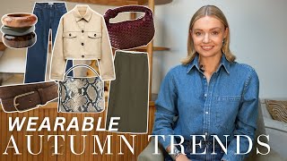 AUTUMN TRENDS 2024  11 accessible realistic fashion trends for fall [upl. by Audrie]