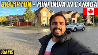 BRAMPTON Toronto  Mini INDIA in CANADA 🇨🇦 [upl. by Namrac802]