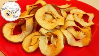 Getrocknete Apfelringe  Apfelchips 🍏🍎  Heißluftfritteuse Airfryer [upl. by Stempien]