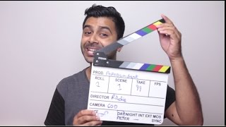 Proaim Clapper Board Slate  How to use Movie clapperboard Slate [upl. by Aerbua]