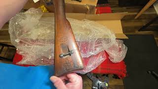 UNBoxing a RTI 1891 Carcano Calvary 65x52  “Good to Very Good” 😌 [upl. by Eberta]