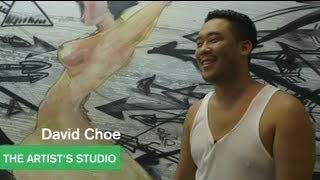 David Choe  Artists Talk with Alia Shawkat and Lance Bangs  The Artists Studio  MOCAtv [upl. by Weigle]