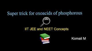 oxoacids of phosphorous  class 12 chemistry [upl. by Dollar]