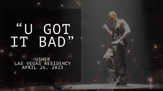 Usher live in concert Las Vegas “U Got It Bad” LAS VEGAS RESIDENCY 2023 [upl. by Atnahs91]