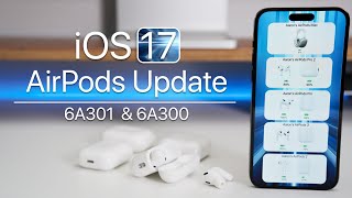 AirPods Update for iOS 17 is Out  Whats New [upl. by Imij]