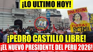 ÚLTIMO MINUTO DINA BOLUARTE RENUNCIA y PEDRO CASTILLO SALE EN LIBERTAD ¡MARCHA DE MADRES DE PUNO [upl. by Markson]