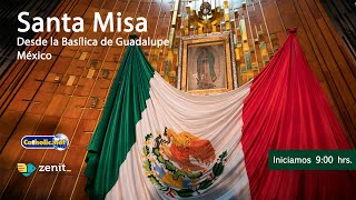 Misa de hoy desde la Basílica de Guadalupe 🇲🇽 Viernes 19julio2024 900 hrs [upl. by Morrison261]