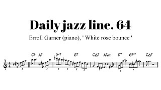 Daily jazz line 64 [upl. by Nnylsia]