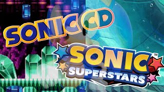 Quartz City  Sonic The Hedgehog CD amp Sonic Superstars Mashup [upl. by Nosmoht]