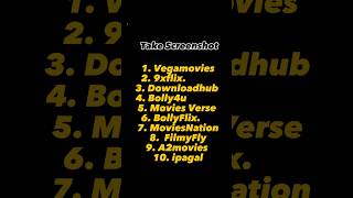 Top 10 websites to download free movies 😱top10 website download movie [upl. by Nosnibor477]