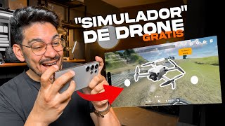 Posso aprender a pilotar em um SIMULADOR DE DRONE [upl. by Paehpos]