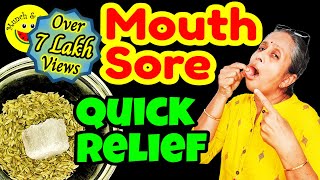 How to Heal Mouth Sores Faster Quickly Heal Mouth Sores Naturally [upl. by Ladnar]