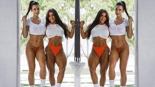 High Protein Quick Vegan Meal Ideas  Shoulder Workout with IFBB Pro Julia Rene  ARICA SKY [upl. by Nagud]