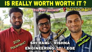 Top College in Coimbatore Interview with Sri Ramakrishna Engineering College Final Year students [upl. by Mehsah]