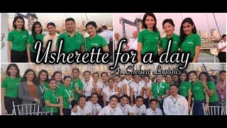 VLOG 4 USHERETTE FOR A DAY  Nichelle Lorenzo [upl. by Fidelas]