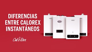 Diferencias en línea de calentadores Calorex Instantáneos [upl. by Annwahs]