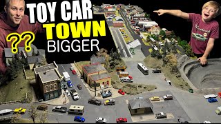 DAD Builds TOY CAR TOWN We made are Real House 164 scale Diorama [upl. by Macleod]