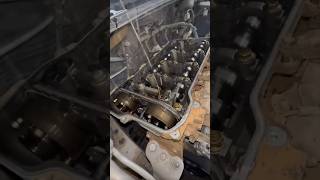 Cylinder head valves leakdown test engine restoration skills amazing shorts viralshorts [upl. by Hadihahs]