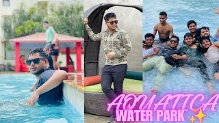 Exploring Aquatica Water Park  Aquatic Water park  Trip With Brother [upl. by Yragerg]