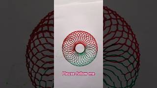 Spirograph designs scale easy drawing video trending spirituality viralshorts [upl. by Accever408]