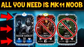 MK Mobile Why MK11 Noob Saibot is The Best Character in the Game [upl. by Merlin]