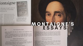 The Beauty of Montaignes Essays  Channel Update [upl. by Asilim]