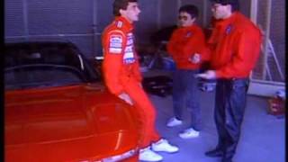 Ayrton Senna drives Honda NSX in Suzuka  アイルトン・セナＮＳＸで鈴鹿を走行 [upl. by Ecyob]