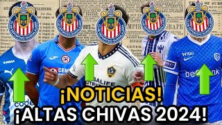 🚨ALTAS de CHIVAS 2024 TOP 5  ACTUALIZACIÓN ¡INVERSIÓN MILLONARIA🚨NOTICIAS CHIVAS [upl. by Labannah]