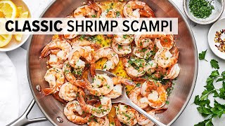 SHRIMP SCAMPI  An Easy 10Minute Dinner Recipe [upl. by Winola597]