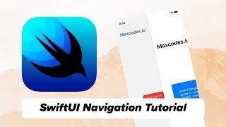 SwiftUI Navigation Tutorial 2019  NavigationView and NavigationButton  Push View in SwiftUI [upl. by Breena]