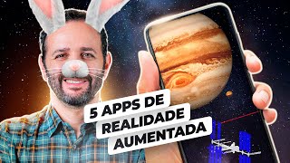 REALIDADE AUMENTADA Apps que TRANSFORMAM a VIDA [upl. by Carissa534]