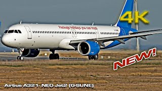 Airbus A321 NEO Jet2 GSUNE new [upl. by Laidlaw617]